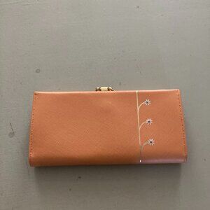 Vintage Lady Buxton orange wallet